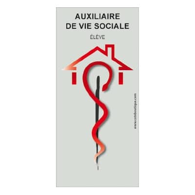 Caducée Élève Auxiliaire de vie sociale