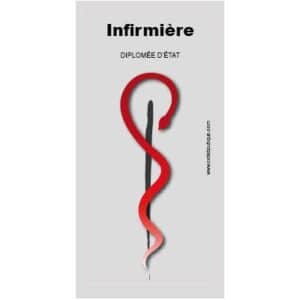 Caducée Infirmier(e) Diplômé(e) d'État