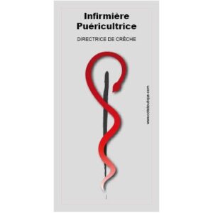 Caducée Infirmier puériculteur Directeur de crèche Diplômé d'État