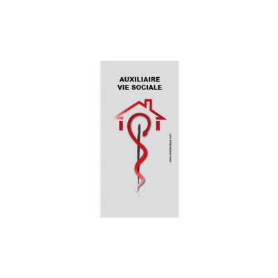 Caducée Auxiliaire de vie sociale Diplômé(e) d'état