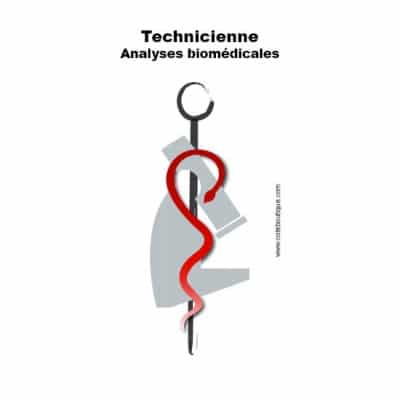 Caducée Technicien(ne) Analyses biomédicales