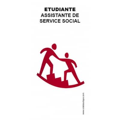 Caducée étudiant(e) Assistant(e) service social